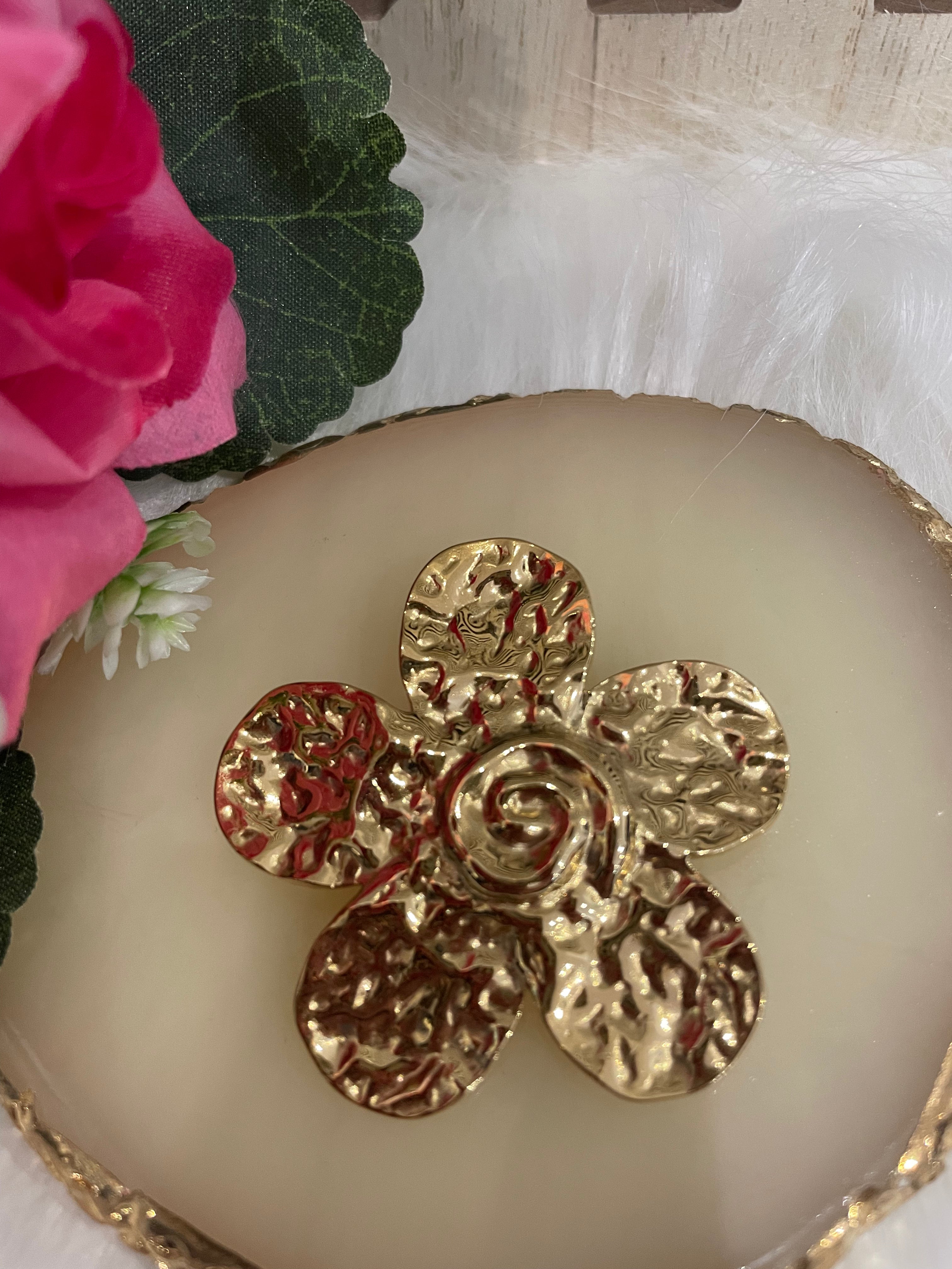 Broche fleur