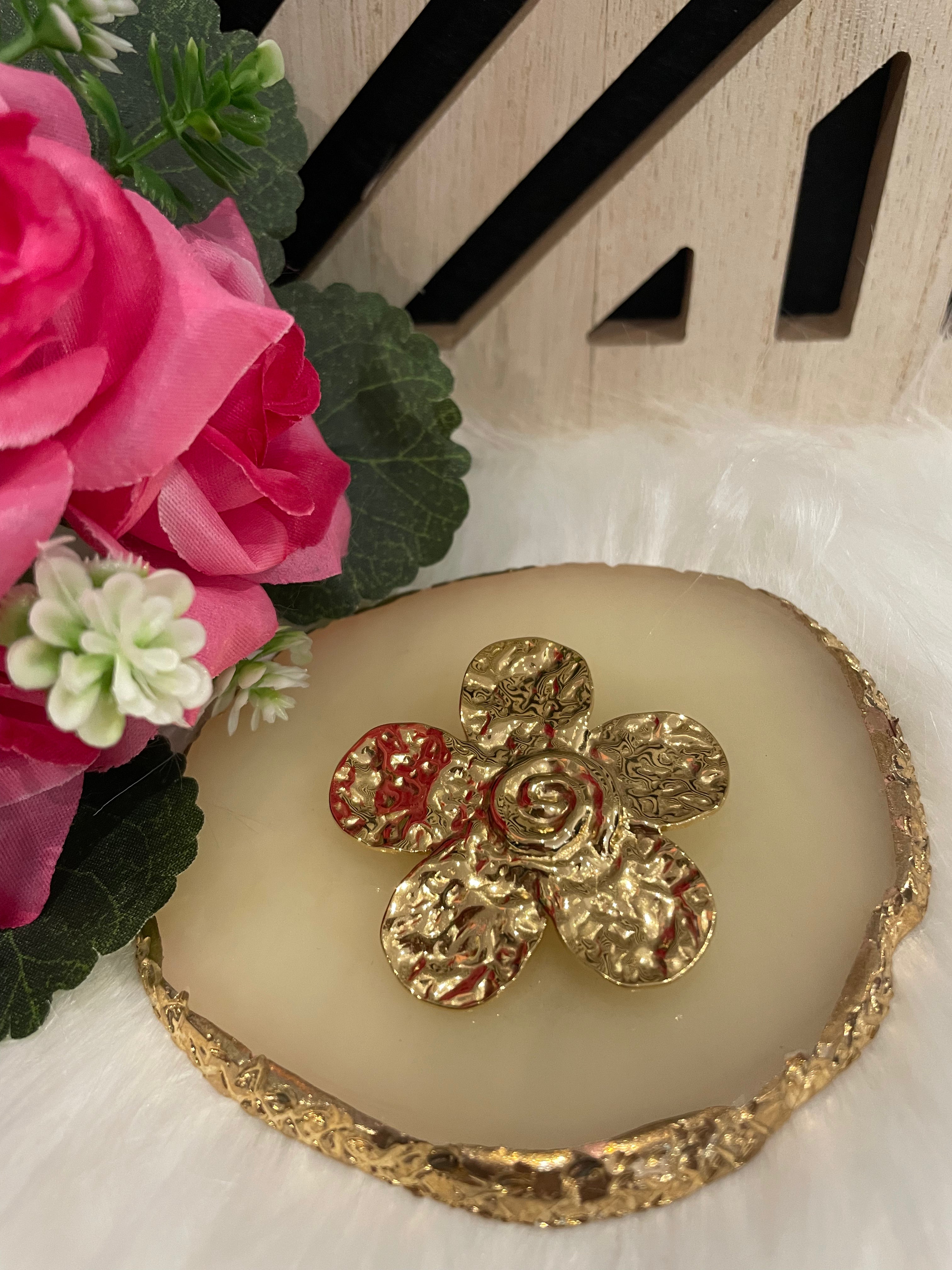 Broche fleur